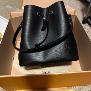 Louis Vuitton black bag. Like new.